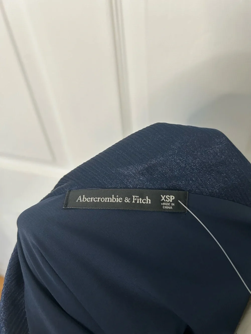 Abercrombie & Fitch Long-Sleeve Cowl Back Maxi Dress